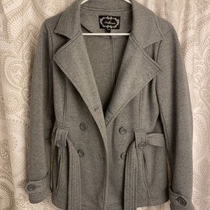 Gray coat